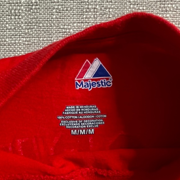 NEW Majestic Jacoby Ellsbury Women’s MLB Apparel Red Sox Name and Number T-Shirt - Picture 6 of 7